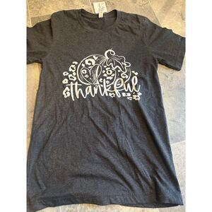 Thankful Leopard Pumpkin Graphic Tee